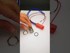 20A大きい現在のip67海兵隊員の316ステンレス鋼の押しボタンスイッチ